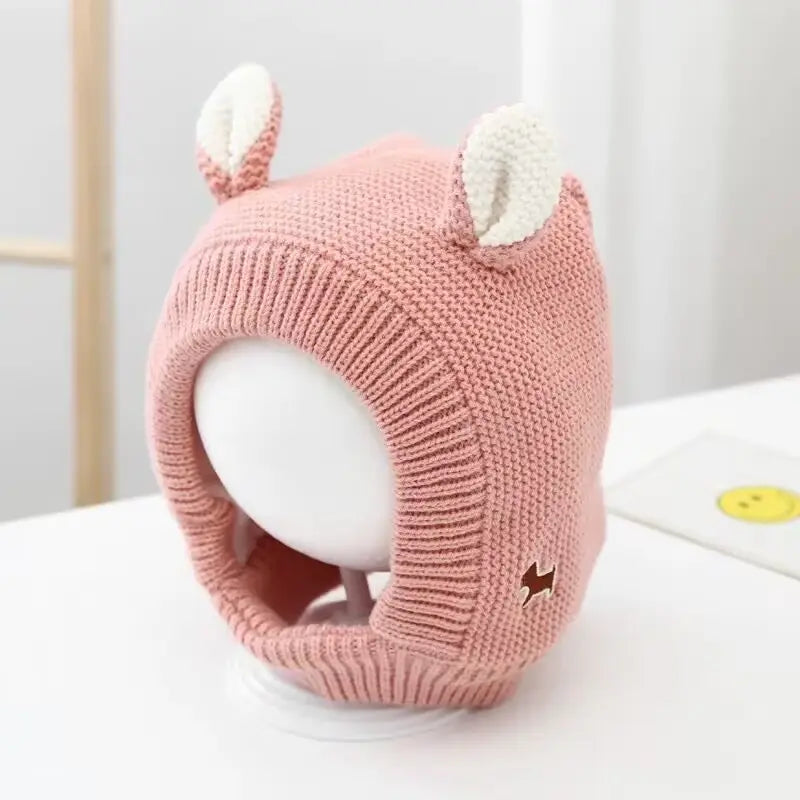 Dog Ear Muffs for Noise Protection and Warmth - Winter Pet Caps for Medium to Large Dogs