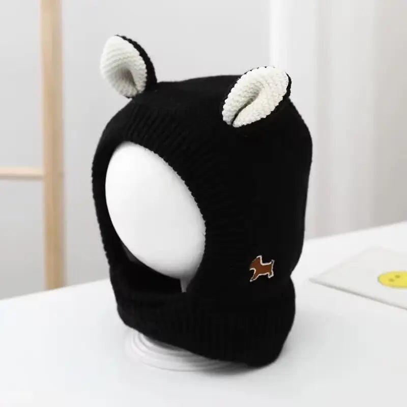 Dog Ear Muffs for Noise Protection and Warmth - Winter Pet Caps for Medium to Large Dogs