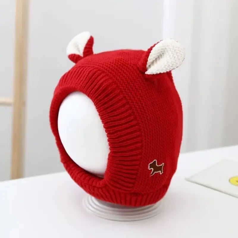Dog Ear Muffs for Noise Protection and Warmth - Winter Pet Caps for Medium to Large Dogs